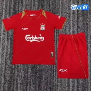 Camiseta Barata Liverpool Local Primera Equipación 2005/06 Retro(Camiseta + Pantalón Corto)