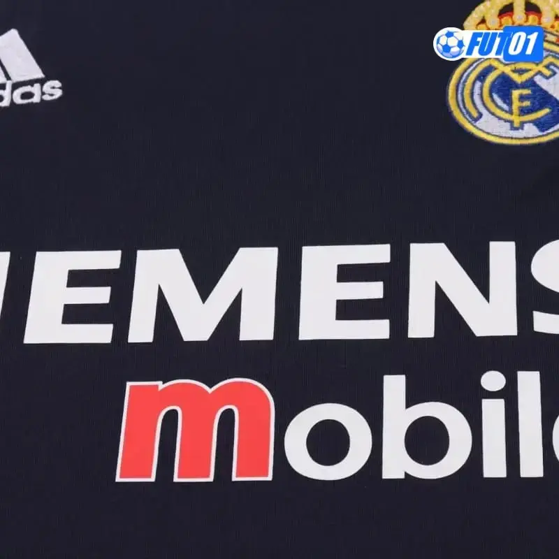 Camiseta Calidad Premium Real Madrid Visitante 2004/05 Vintage Niño