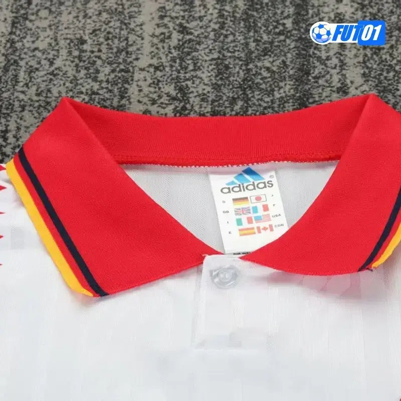 Camiseta Calidad AAA España Visitante Segunda Equipación 1994 Antigua Niño
