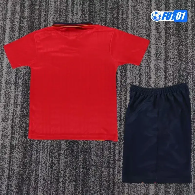 Camiseta Calidad Premium España Local 1994 Clasico(Camiseta + Pantalón Corto)