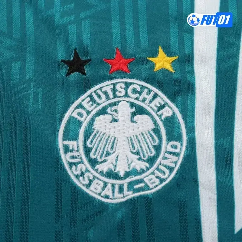 Camiseta Futbol Alemania Visitante 1996 Retro Niño