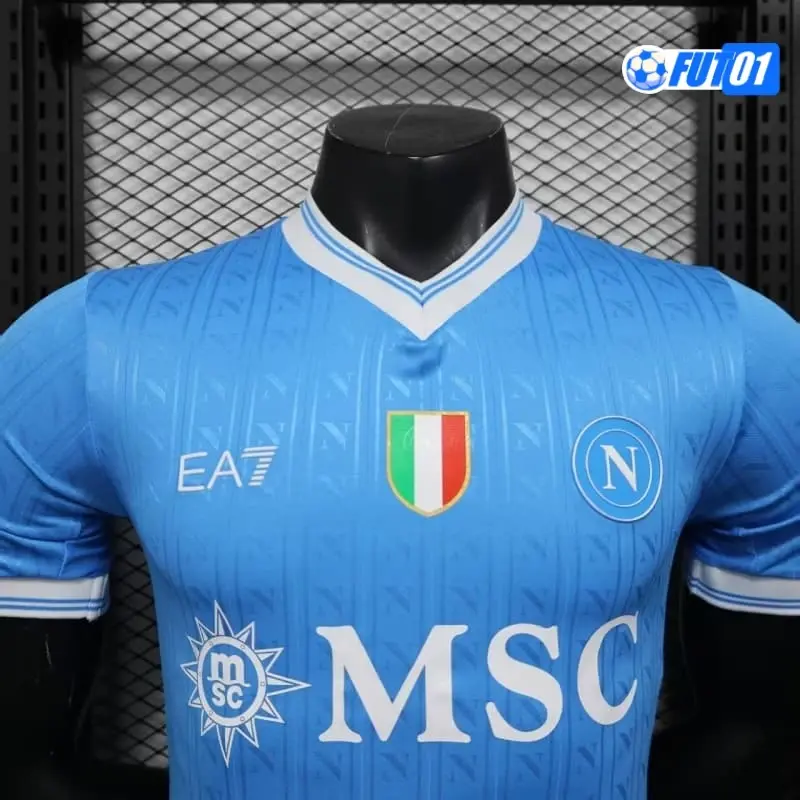 Camiseta Futbol Napoli Home 2025/26 Versión Jugador