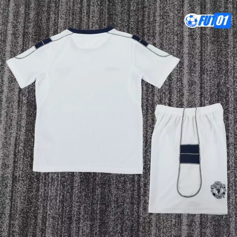 Camiseta Replica Manchester United Visitante 2000/01 Vintage Niño