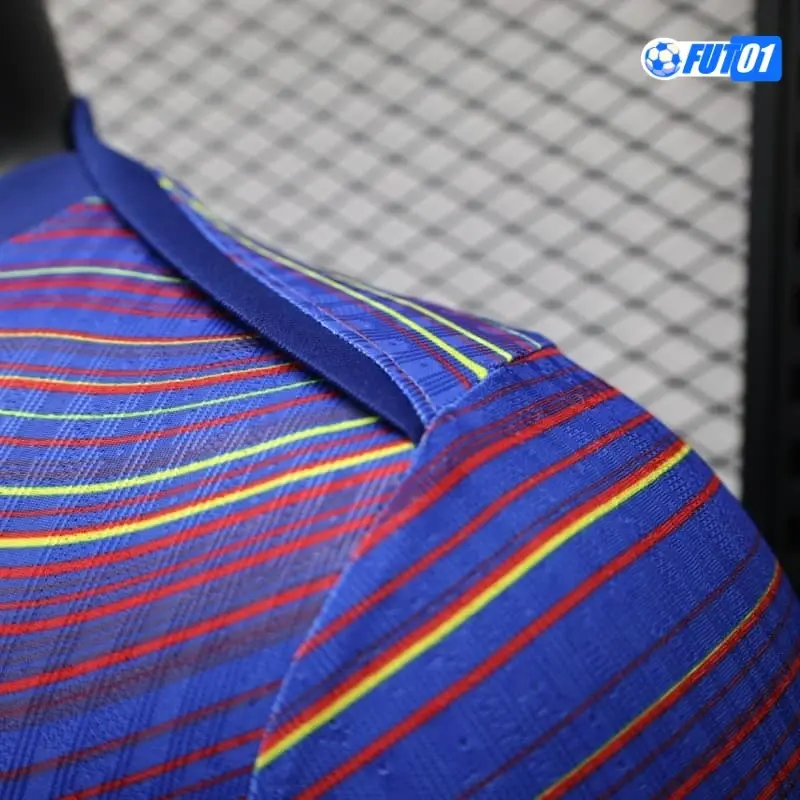 Camiseta Calidad THAI Barcelona 2025/26 Pre-Match Multicolor Versión Jugador