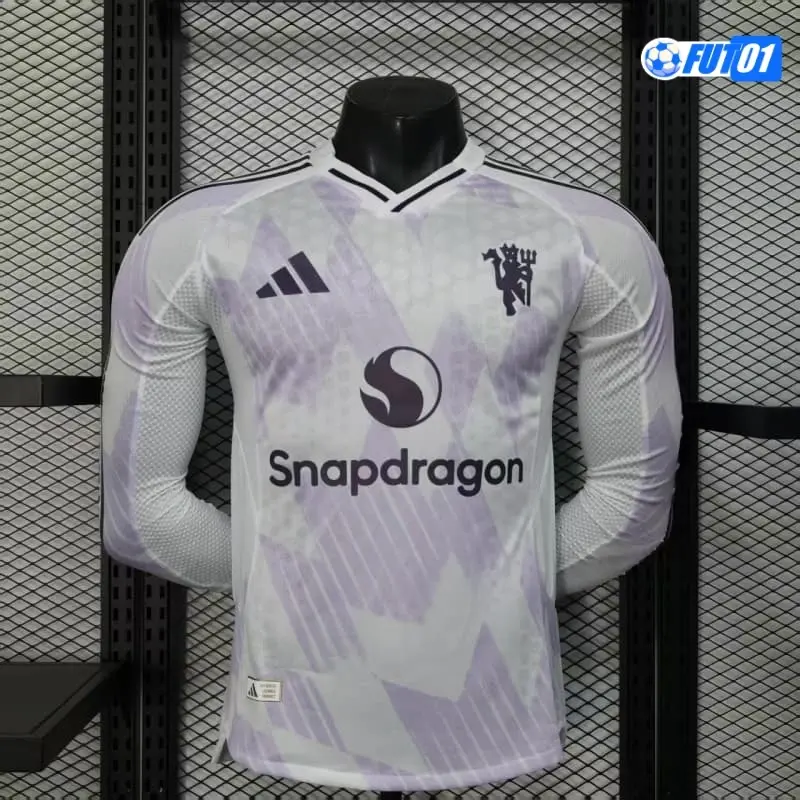 Camiseta Replica Manchester United Segunda Equipación 2025/26 Versión Jugador ML