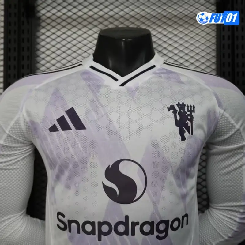 Camiseta Replica Manchester United Segunda Equipación 2025/26 Versión Jugador ML