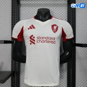 Camiseta Calidad AAA Liverpool Away Segunda Equipación 2025/26 Versión Jugador