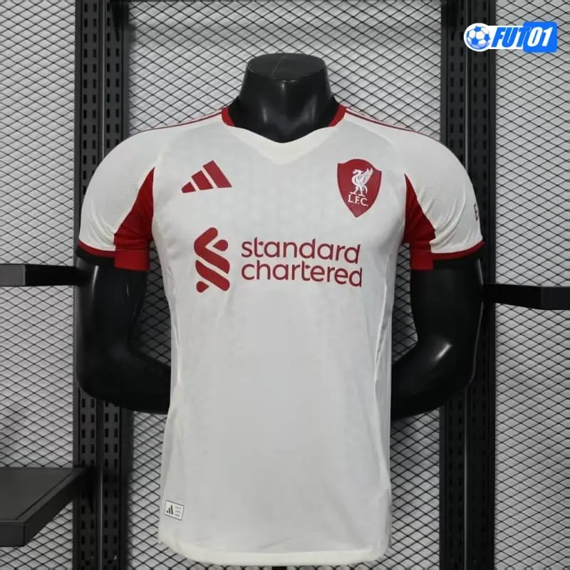 Camiseta Calidad AAA Liverpool Away Segunda Equipación 2025/26 Versión Jugador