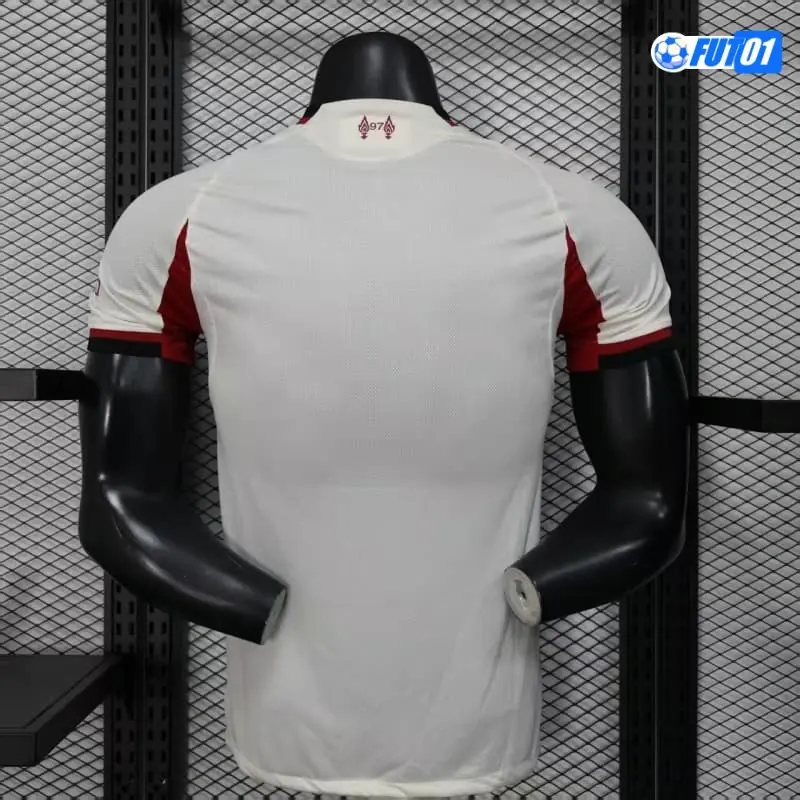 Camiseta Calidad AAA Liverpool Away Segunda Equipación 2025/26 Versión Jugador