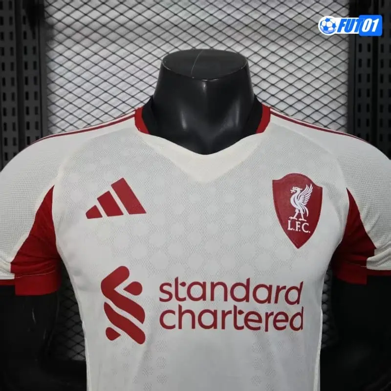 Camiseta Calidad AAA Liverpool Away Segunda Equipación 2025/26 Versión Jugador