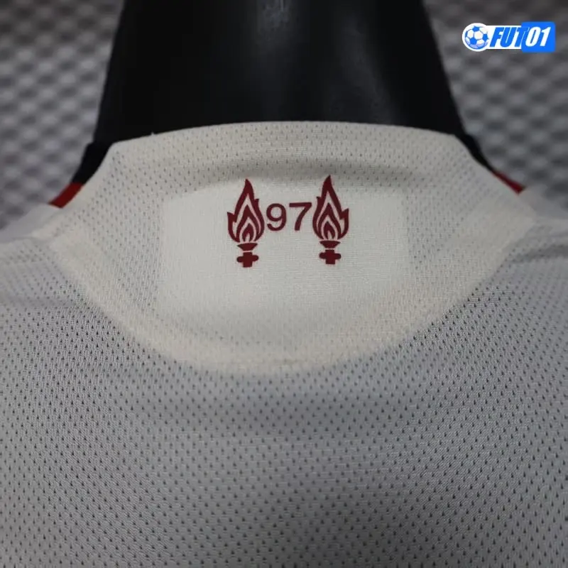 Camiseta Calidad AAA Liverpool Away Segunda Equipación 2025/26 Versión Jugador