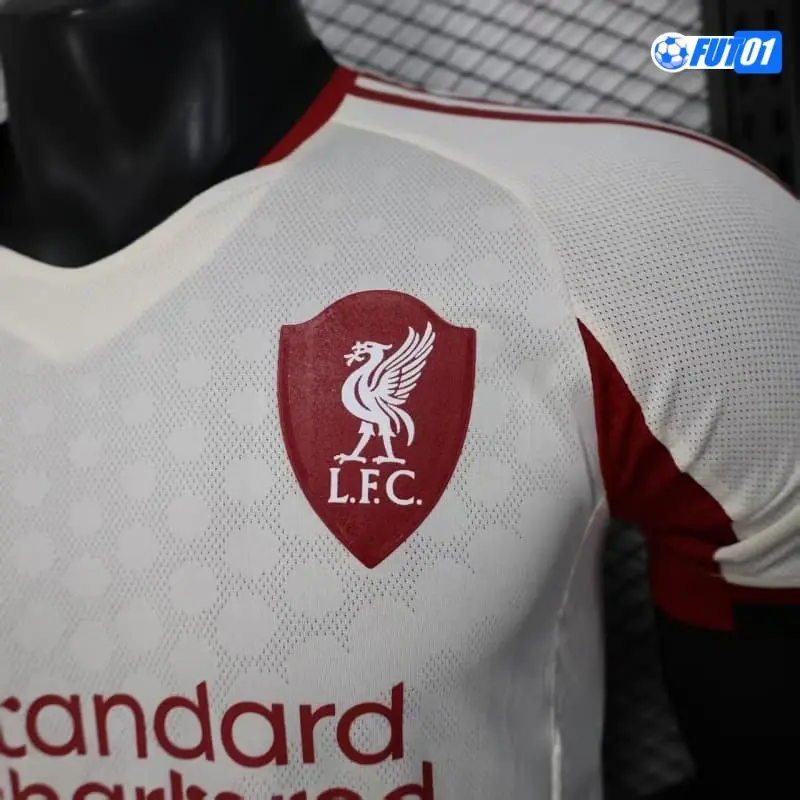 Camiseta Calidad AAA Liverpool Away Segunda Equipación 2025/26 Versión Jugador
