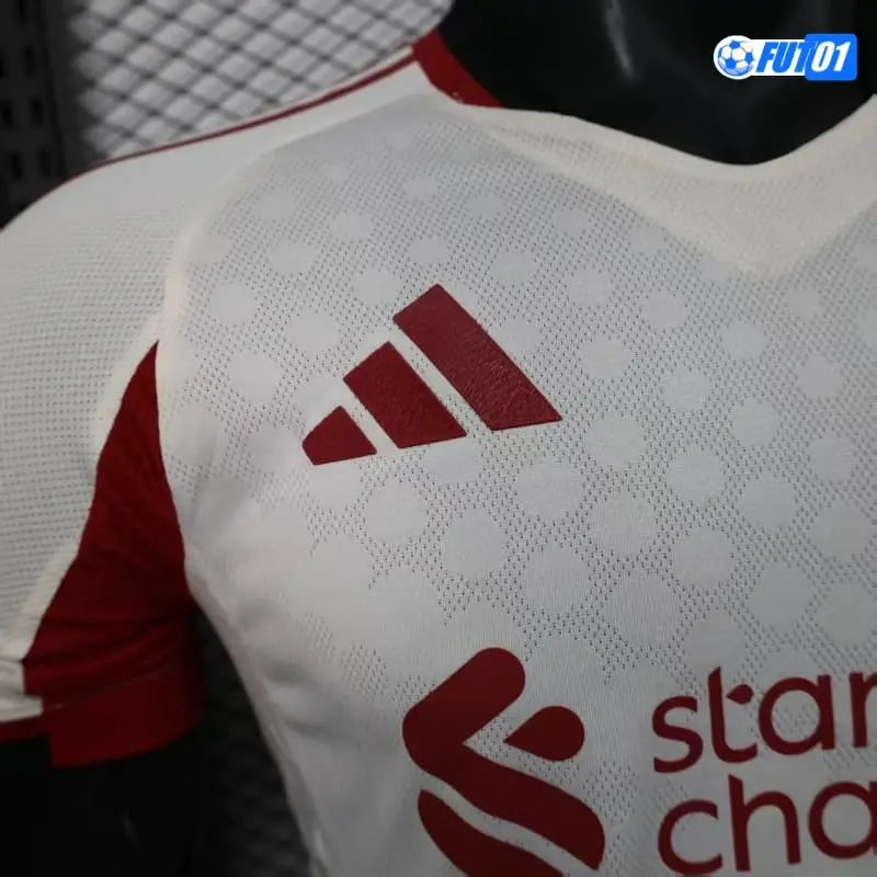 Camiseta Calidad AAA Liverpool Away Segunda Equipación 2025/26 Versión Jugador