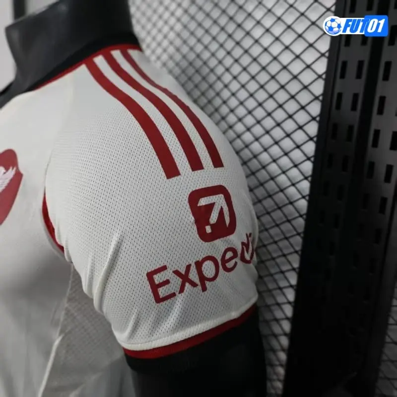 Camiseta Calidad AAA Liverpool Away Segunda Equipación 2025/26 Versión Jugador