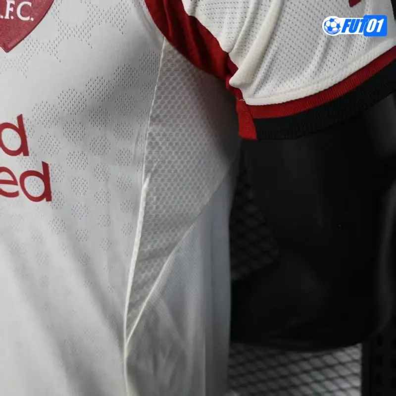 Camiseta Calidad AAA Liverpool Away Segunda Equipación 2025/26 Versión Jugador
