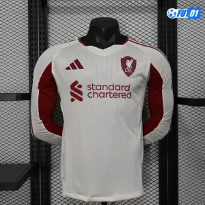 Camiseta Calidad Premium Liverpool Visitante 2025/26 Versión Jugador ML