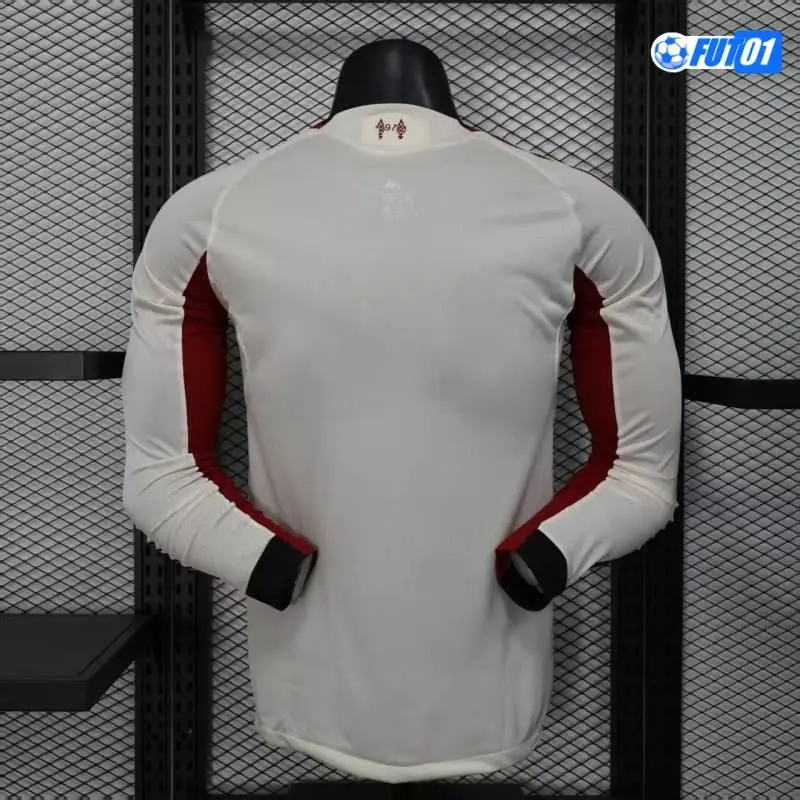 Camiseta Calidad Premium Liverpool Visitante 2025/26 Versión Jugador ML