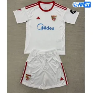 Camiseta Calidad AAA Sevilla FC Home 2025/26 Niño