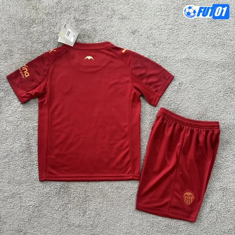 Camiseta Futbol Valencia Visitante 2025/26 Niño