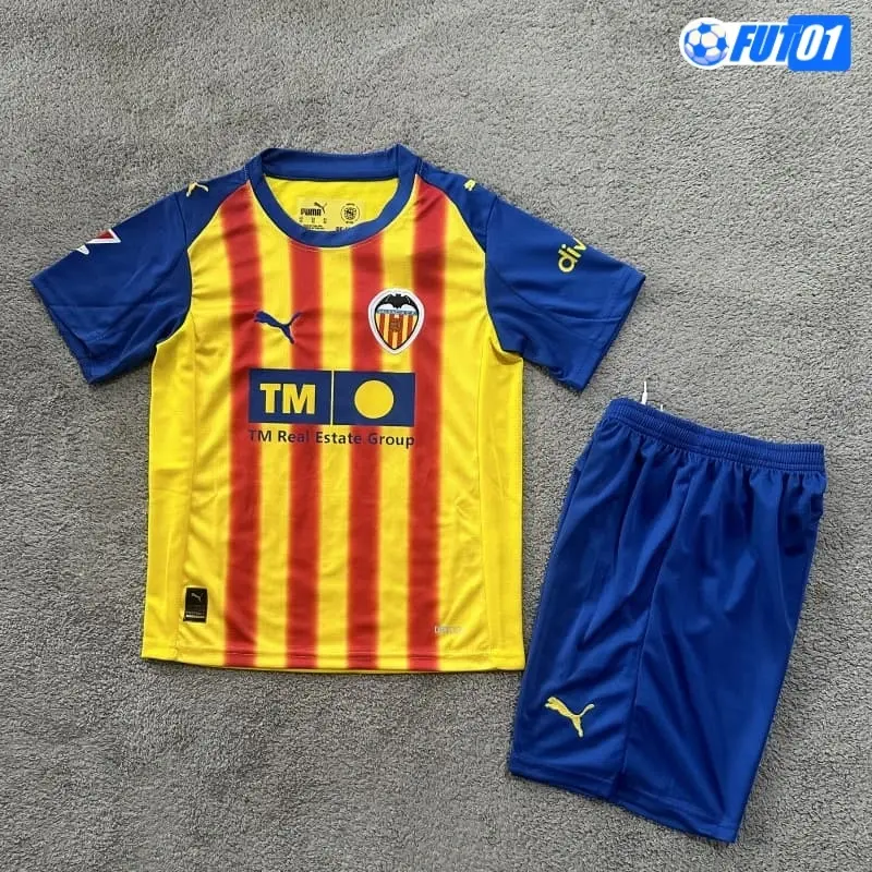 Camiseta Replica Valencia Alternativo 2025/26 Equipación con Parche La Liga