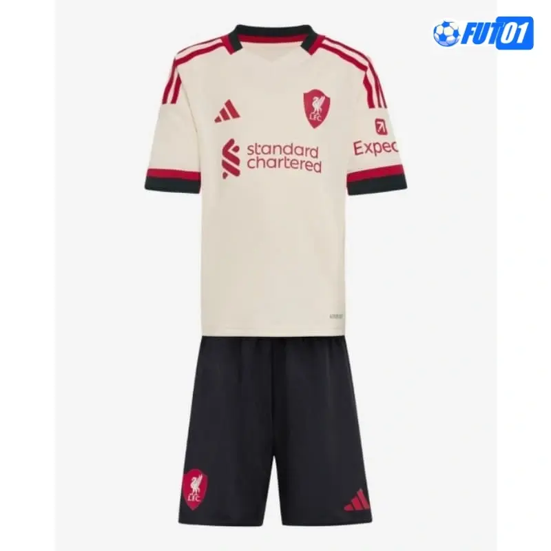 Camiseta Calidad AAA Liverpool Away 2025/26 Niño
