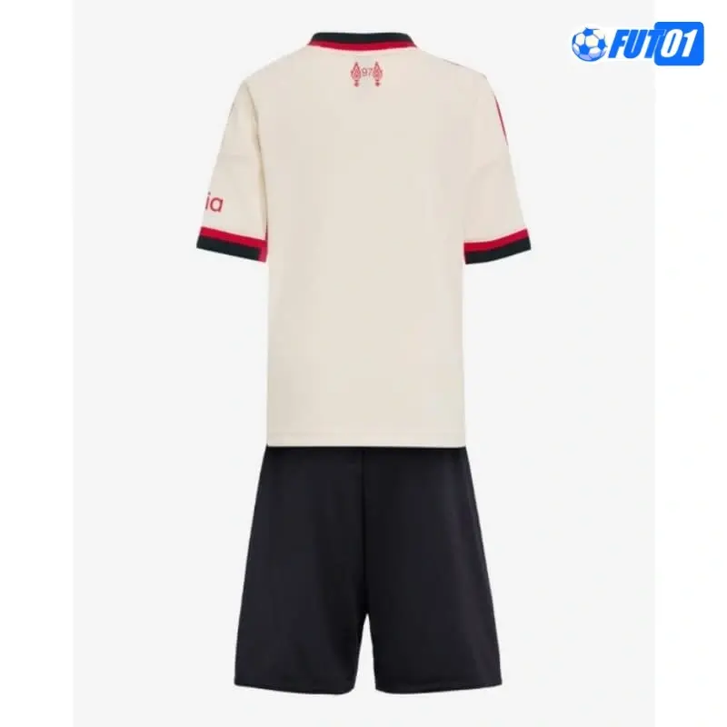 Camiseta Calidad AAA Liverpool Away 2025/26 Niño