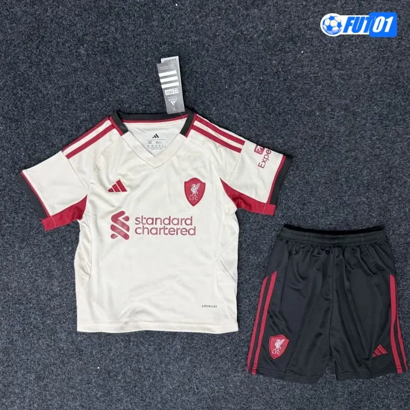 Camiseta Calidad AAA Liverpool Away 2025/26 Niño