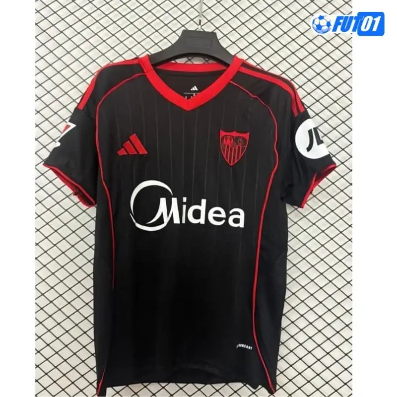 Camiseta Calidad Premium Sevilla FC Alternativo 2025/26 con Parche La Liga