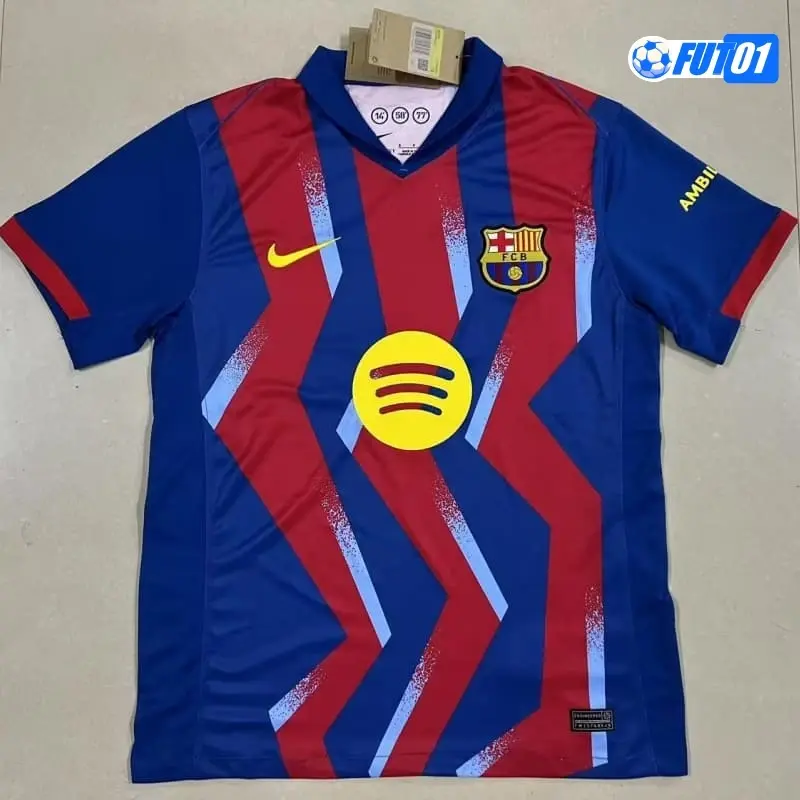 Camiseta Barata Barcelona 4th 2025/26