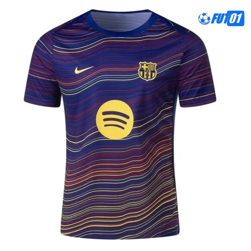 Camiseta Futbol Barcelona 2025/26 Pre-Match Multicolor