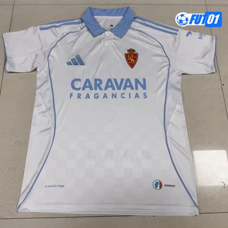 Camiseta Calidad AAA Real Zaragoza Home 2025/26