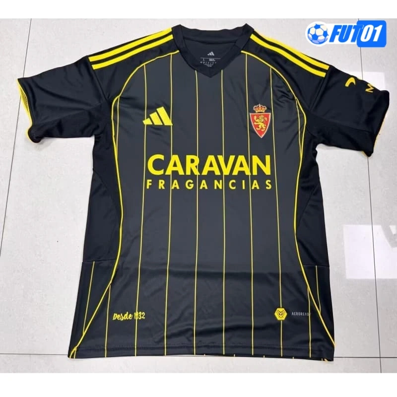 Camiseta Calidad Premium Real Zaragoza Segunda Equipación 2025/26