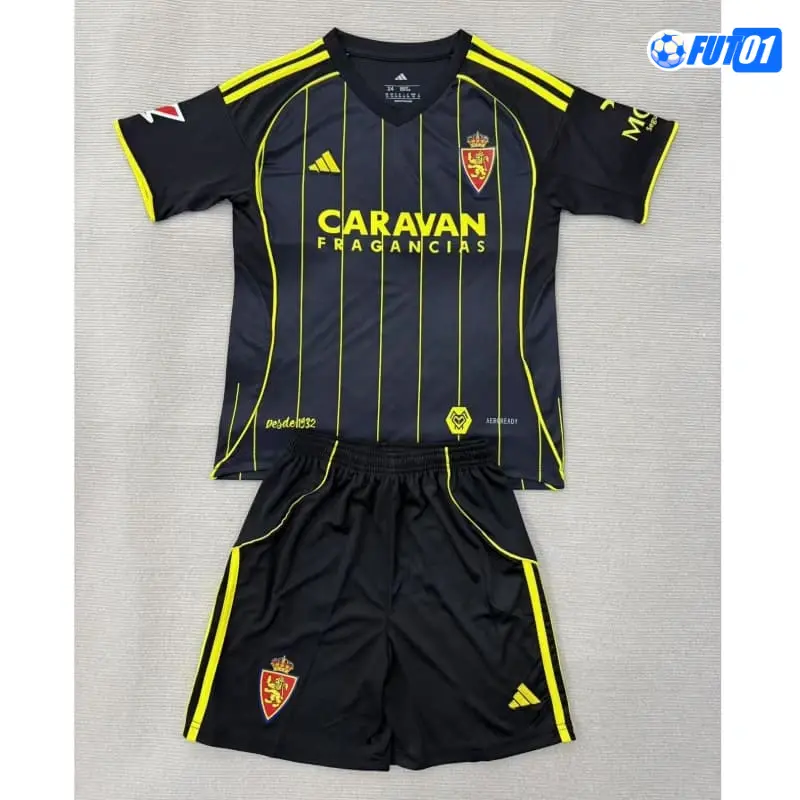 Camiseta Calidad Premium Real Zaragoza Segunda Equipación 2025/26