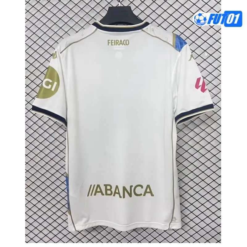 Camiseta Calidad Premium Deportivo de La Coruña Alternativo 2025/26 con Parche La Liga