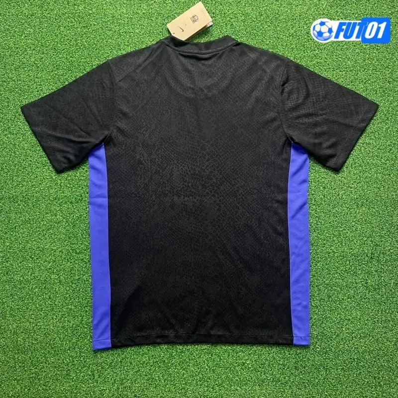 Camiseta Replica Barcelona x Kobe Bryant Pre-Match 2025/2026 Negro/Morado