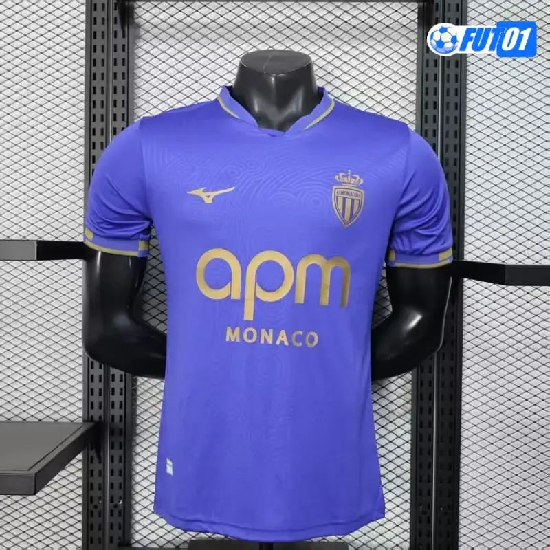 Camiseta Futbol Monaco Away 2025/26 Versión Jugador
