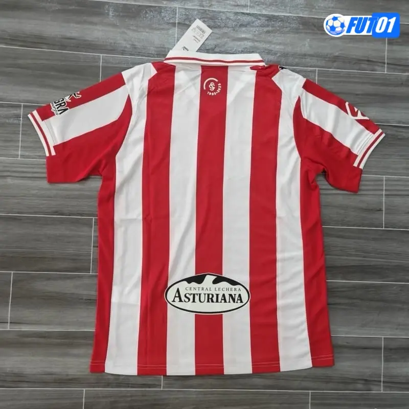 Camiseta Replica Sporting de Gijón Primera Equipación 2025/26