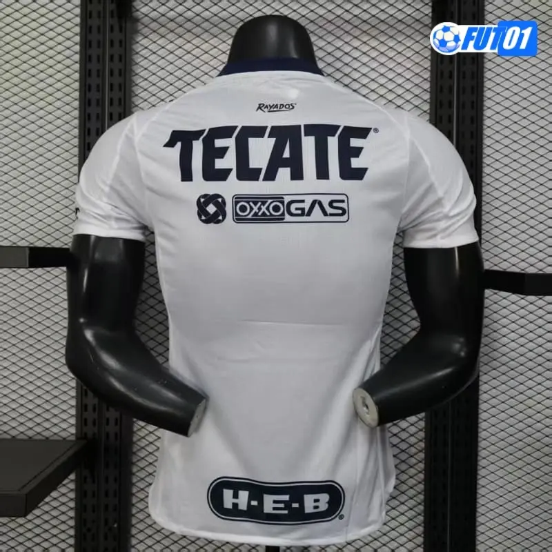 Camiseta Calidad AAA Monterrey Away Segunda Equipación 2025/26 Versión Jugador