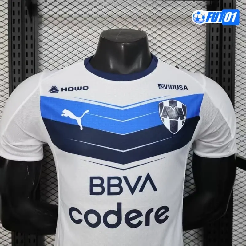 Camiseta Calidad AAA Monterrey Away Segunda Equipación 2025/26 Versión Jugador