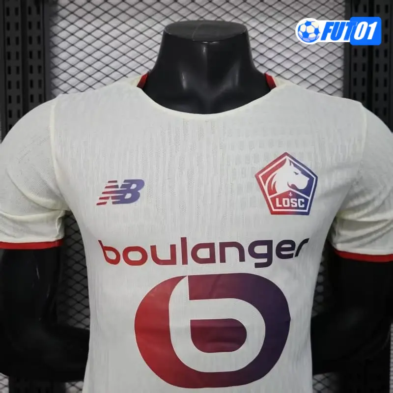 Camiseta Calidad THAI Lille OSC Visitante 2025/26 Versión Jugador