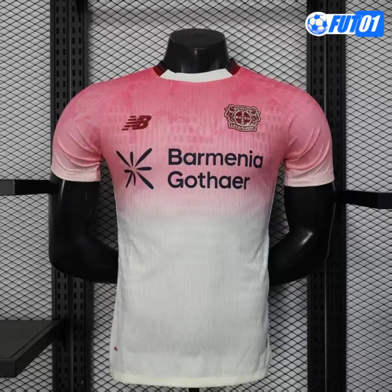 Camiseta Calidad Premium Leverkusen Visitante Segunda Equipación 2025/26 Versión Jugador