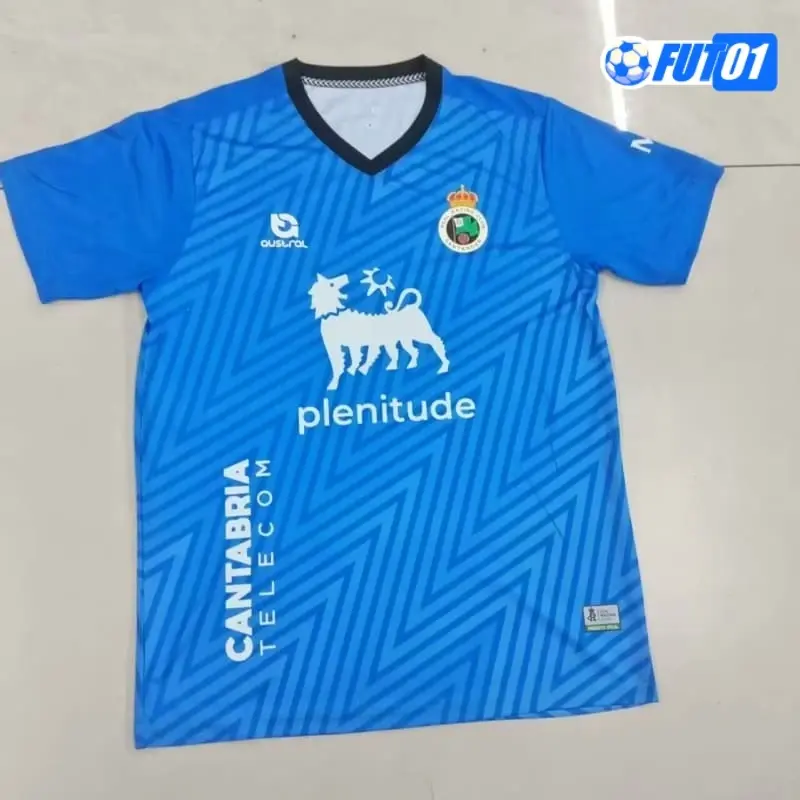 Camiseta Barata de Portero Racing de Santander 2024/25 Azul