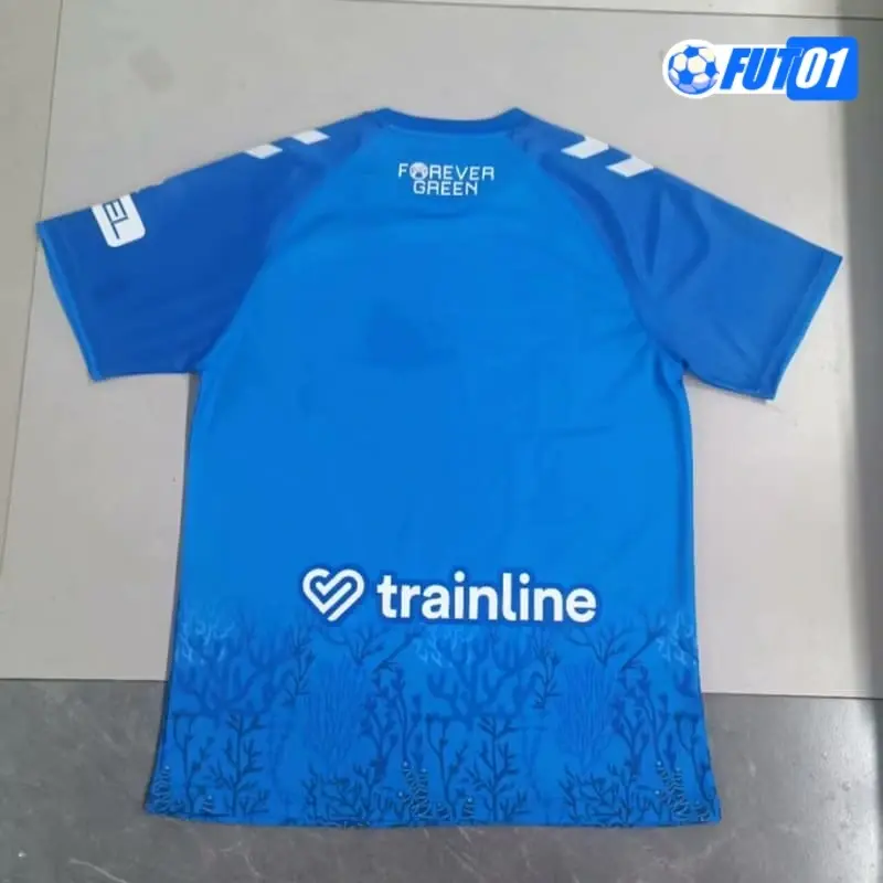 Camiseta Barata de Portero Racing de Santander 2024/25 Azul