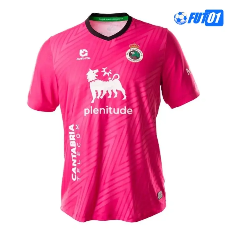 Camiseta Futbol de Portero Racing de Santander 2024/25 Rosa