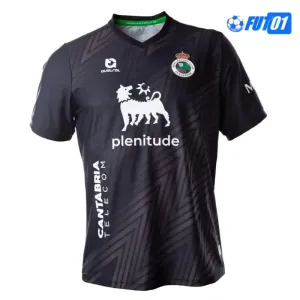 Camiseta Replica de Portero Racing de Santander 2024/25 Negro