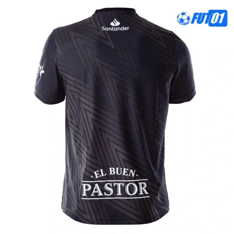 Camiseta Replica de Portero Racing de Santander 2024/25 Negro