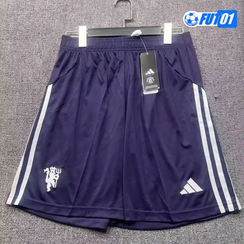 Pantalón Corto Barata Manchester United Segunda Equipación 2025/26