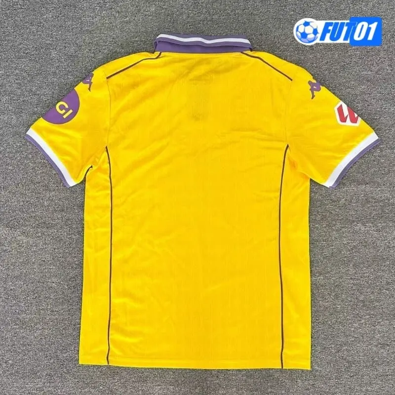 Camiseta Calidad Premium Real Valladolid Alternativo 2025/26 con Parche La Liga