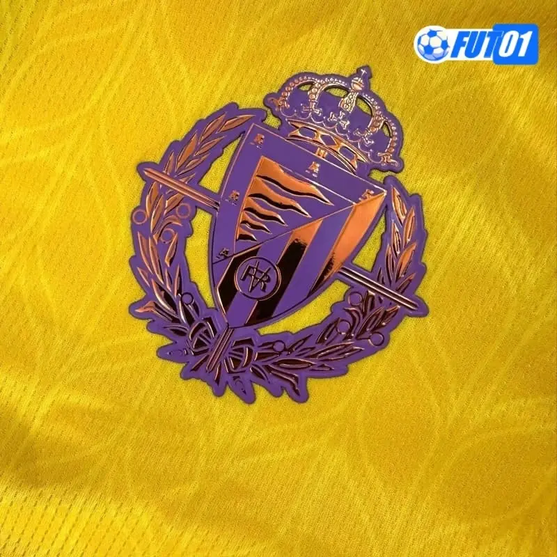 Camiseta Calidad Premium Real Valladolid Alternativo 2025/26 con Parche La Liga