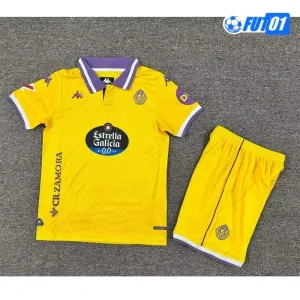 Camiseta Futbol Real Valladolid Third Tercera Equipación 2025/26 Equipación con Parche La Liga